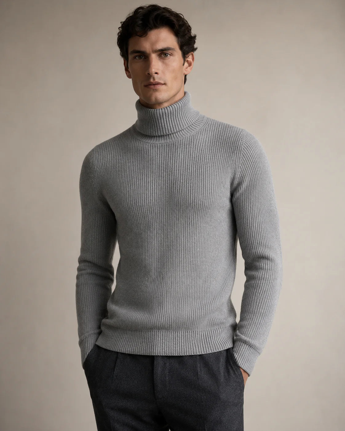 Maison Noir Eclipse Wool Turtleneck