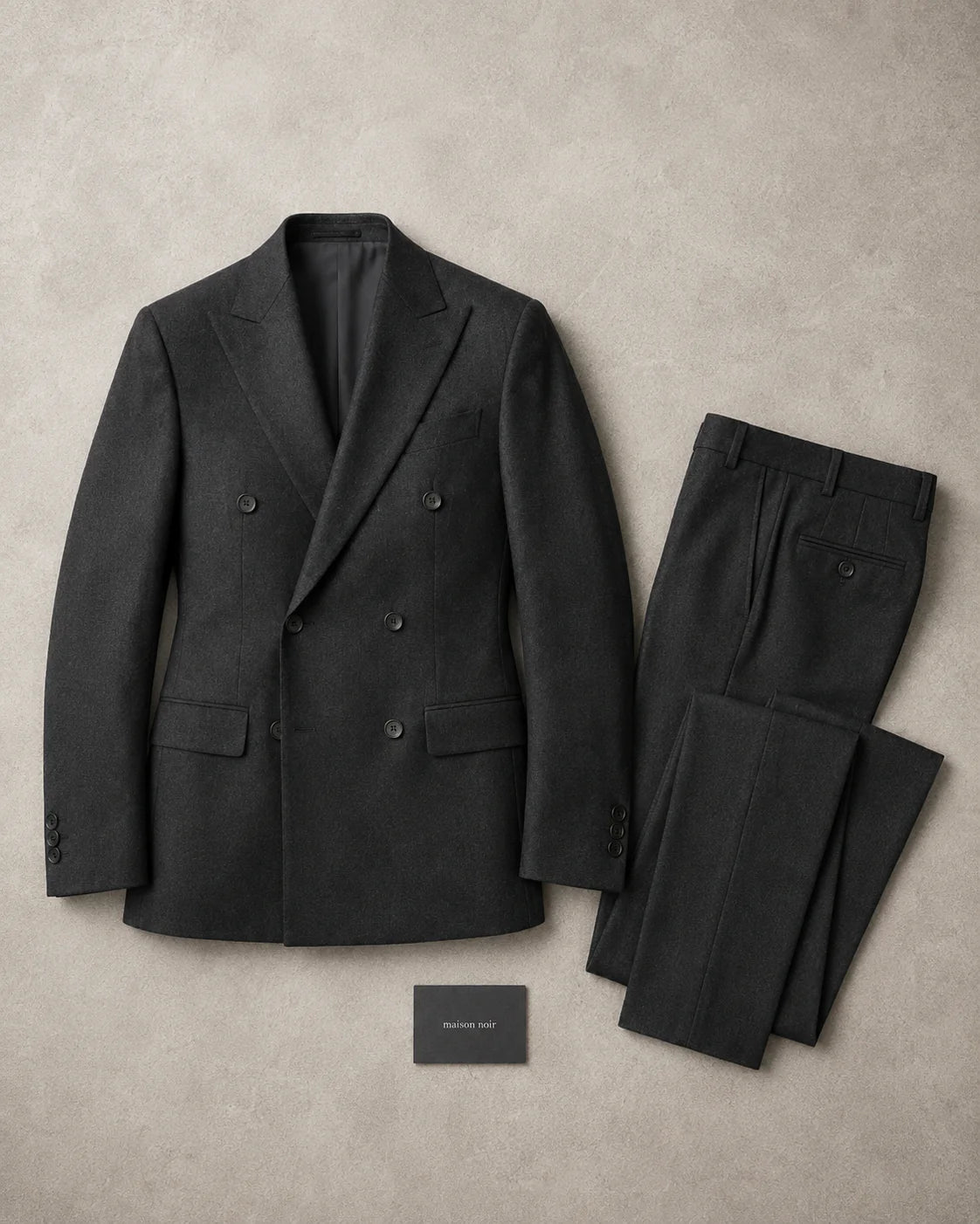 Maison Noir Double-Breasted Suit