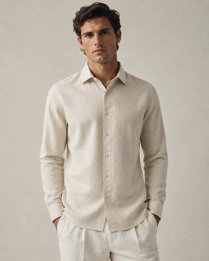Maison Noir Atelier Linen-Blend Shirt