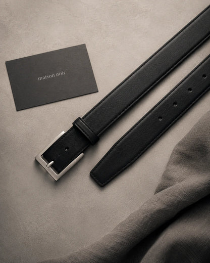 Maison Noir Minimal Leather Belt