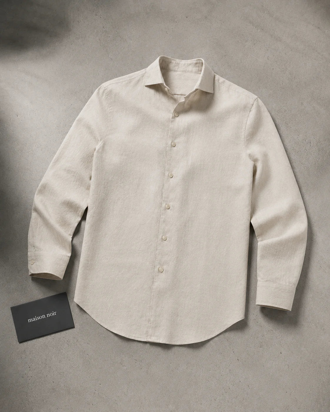 Maison Noir Atelier Linen-Blend Shirt