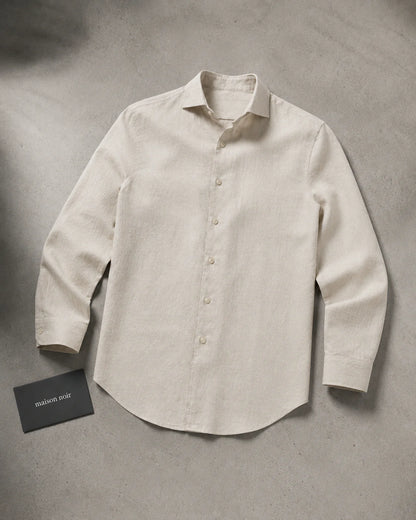 Maison Noir Atelier Linen-Blend Shirt